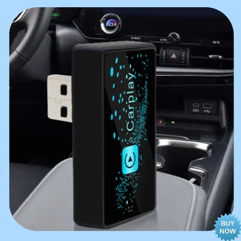 

A47Z Wireless Carplay Adapter Wired To Wireless Intelligent Voice Control For Car Connect