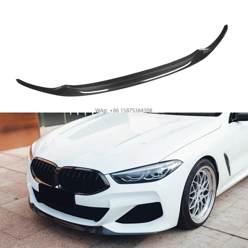 

New Arrival 8 Series G14 G15 G16 2020 up Upgrade 850i Front Bumper Lip Splitters 100% Dry Carbon Fiber Fender Flares
