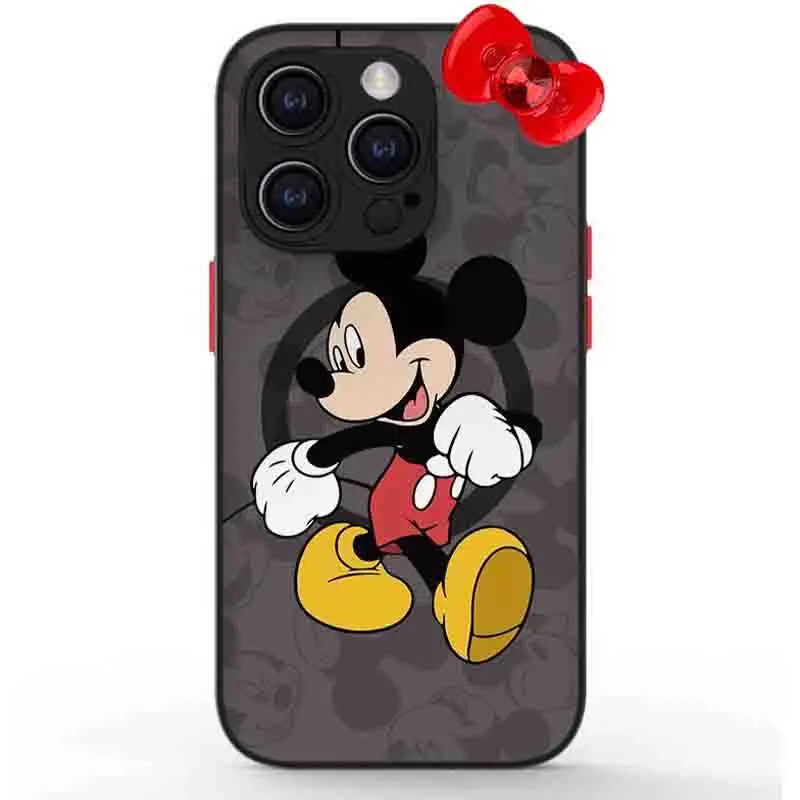 Disneys Mickeys Minnies Mouses Lively Phone Case For iPhone 16 15 14 13 12 11 Pro Max 7 8 Plus XR XS MAX MINI Y2K Back Cover