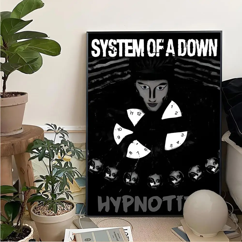 System Of A Down B-Band S-Singe Painting Calligraphy For Art Printing Decoration Painting Cinema Art Poster Home Wall Decoration