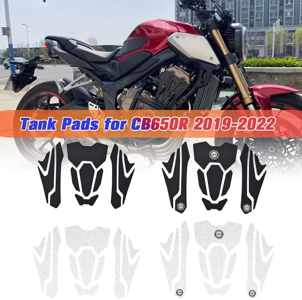 

Для Honda CB650R CB 650R 650 R 2019-2022 мотоциклетная противоскользящая крышка топливного бака, защитная накладка, боковая наколенница, наклейка, накладки
