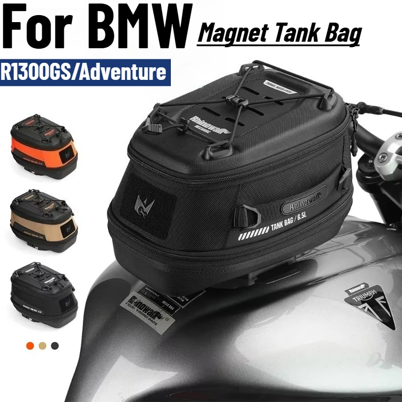 Magnet Tank Bag For BMW R1300GS Adventure R 1300 GS 1300GS ADV Motorcycle Dry Waterproof 6.5L Quick Realease Anti-theft Bag
