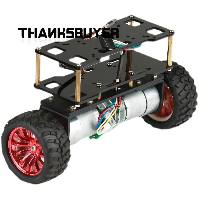 

JGB37 Photoelectric /Hall 1:18 448CPR/16CPR Speed Measuring Motor 2WD Self-balancing Car Chassis Smart Balancing Vehicle Base