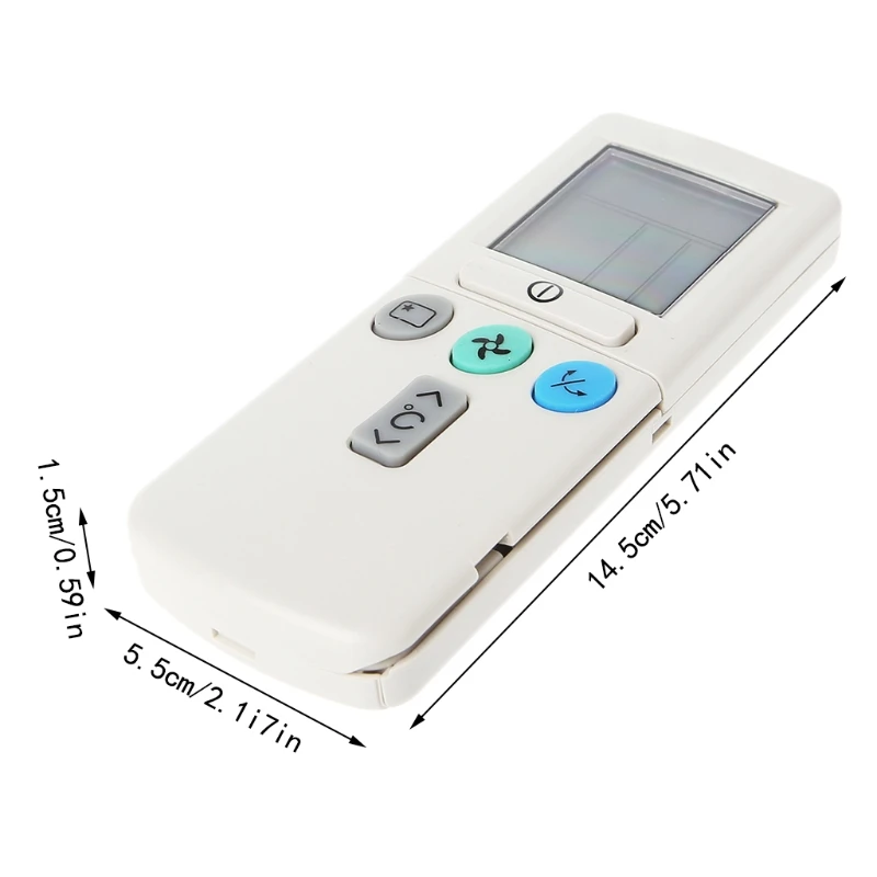 CPDD A/C Air Conditioner Remote Control for Hitachi RAR-52P1 RAR-2SP1 RAR-3U4 RAR-2P2 RAR-3U3 RAR-52P2 RAR-2P1 RAR-3U4