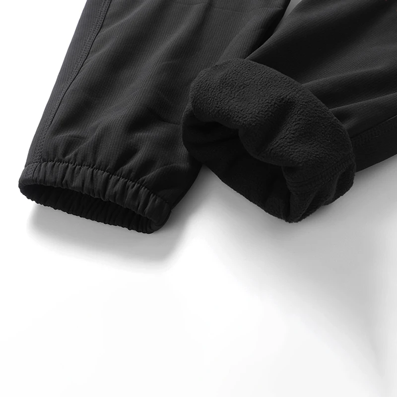 LNGXO Thick Fleece Warm Pants Women Men Winter Waterproof Windproof Jogger Pants Unisex Hiking Camping Climbing Skiing Trousers