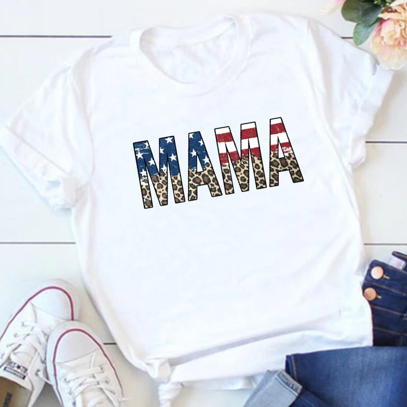 

4th of July Shirts Women American Mama Shirt Freedom Tshirt Fourth of July Woman Tshirts Patriotic Shirt Independence Day Tops