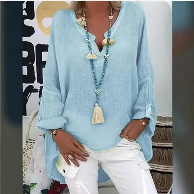 

Women's Commute Style Long Sleeve Shirt Top Shirt Comfortable Non-deformable Pure Color Business Casual Fashion