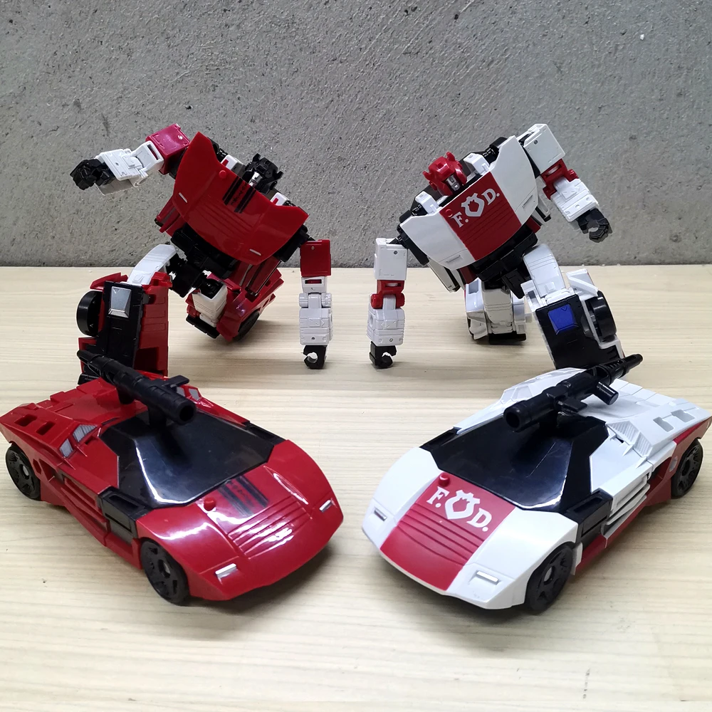 AUF LAGER AOYI Red Alert Sideswipe BMB YS05 Prowl Transformation Spielzeug KO SS28 SS78 Auto Action Figure Verformung Roboter Anime Modell