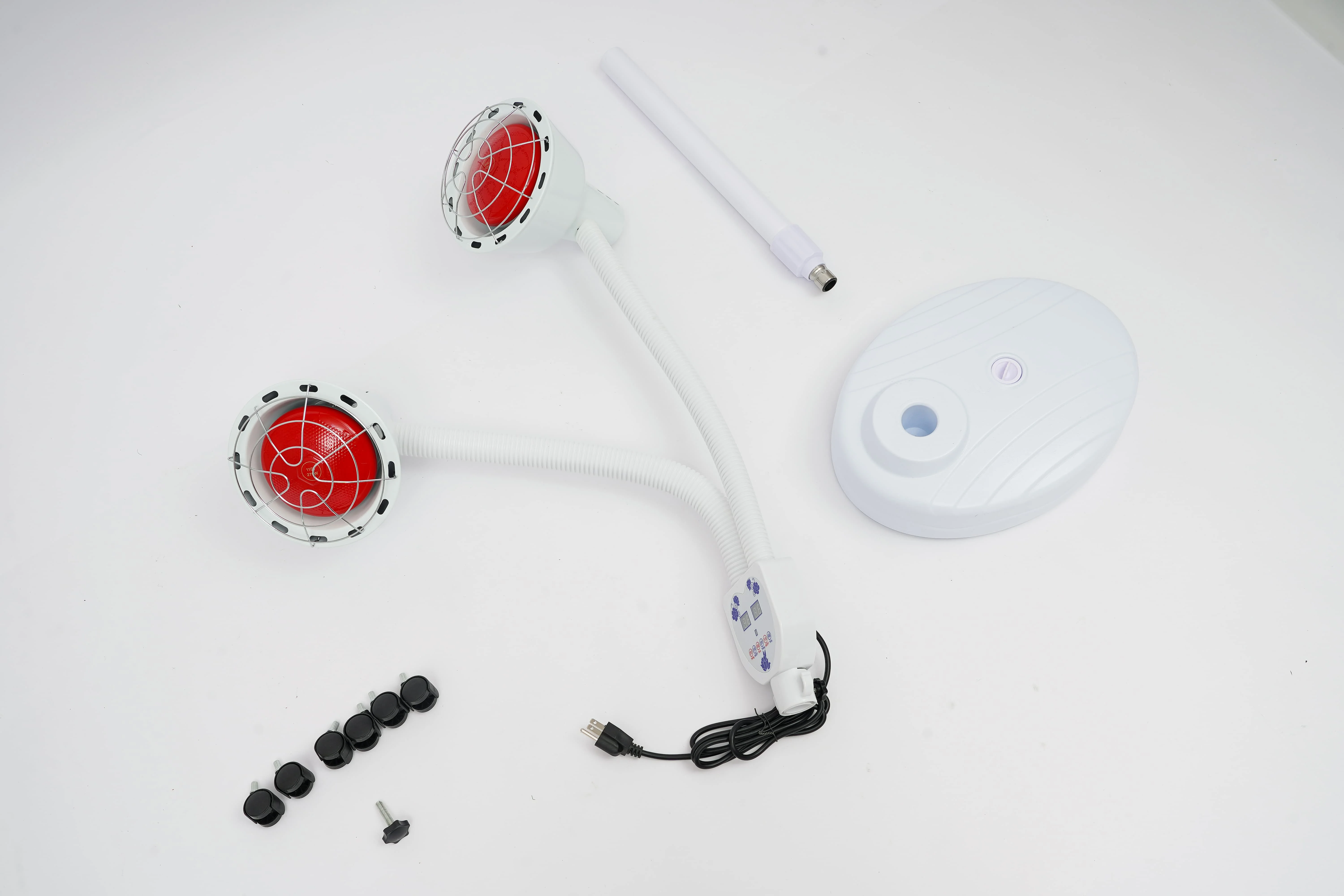 110V ‎ Lâmpada de terapia de luz vermelha infravermelha IR-calor-infravermelho com fio 275W Ving Dor muscular e articular