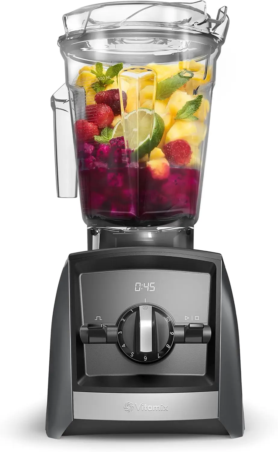 Slate A2300 Ascent Series Smart Blender, Professional-Grade, 64 Oz Low-Profile Container, 64 Fl Oz