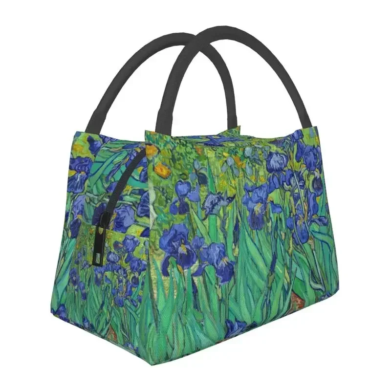

Fashion multi-functional handbagVincent Van Gogh Thermal Insulated Lunch Bags Men Art Flowers Painting Portable Lunch Tote for O