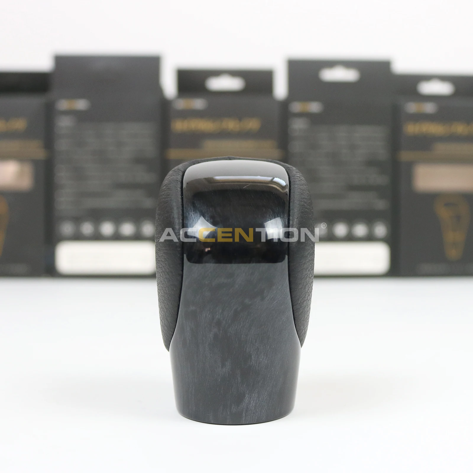 

Black Leather Gear Shift Knob Gear Shifter Handle For Lexus ES GS-450H GX IS-300 NX-300H RC-300 RX-350 2015-2021