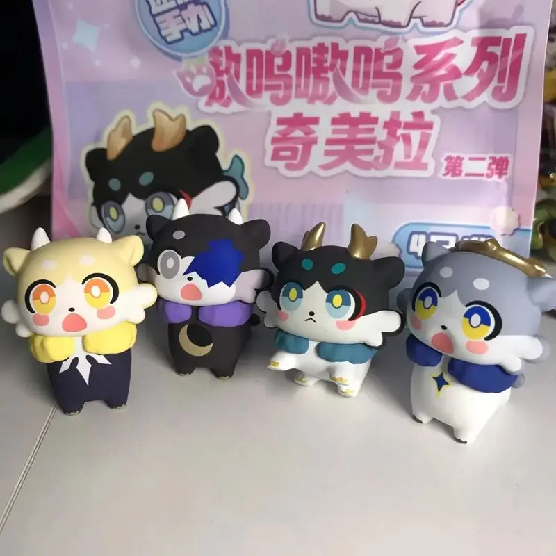 New MiHoYo Awawawa Chimera Vol.2 Blind Bag, Honkai Star Rail Mini Figurine, Trendy Desktop Ornament, Ideal Collectible Decor