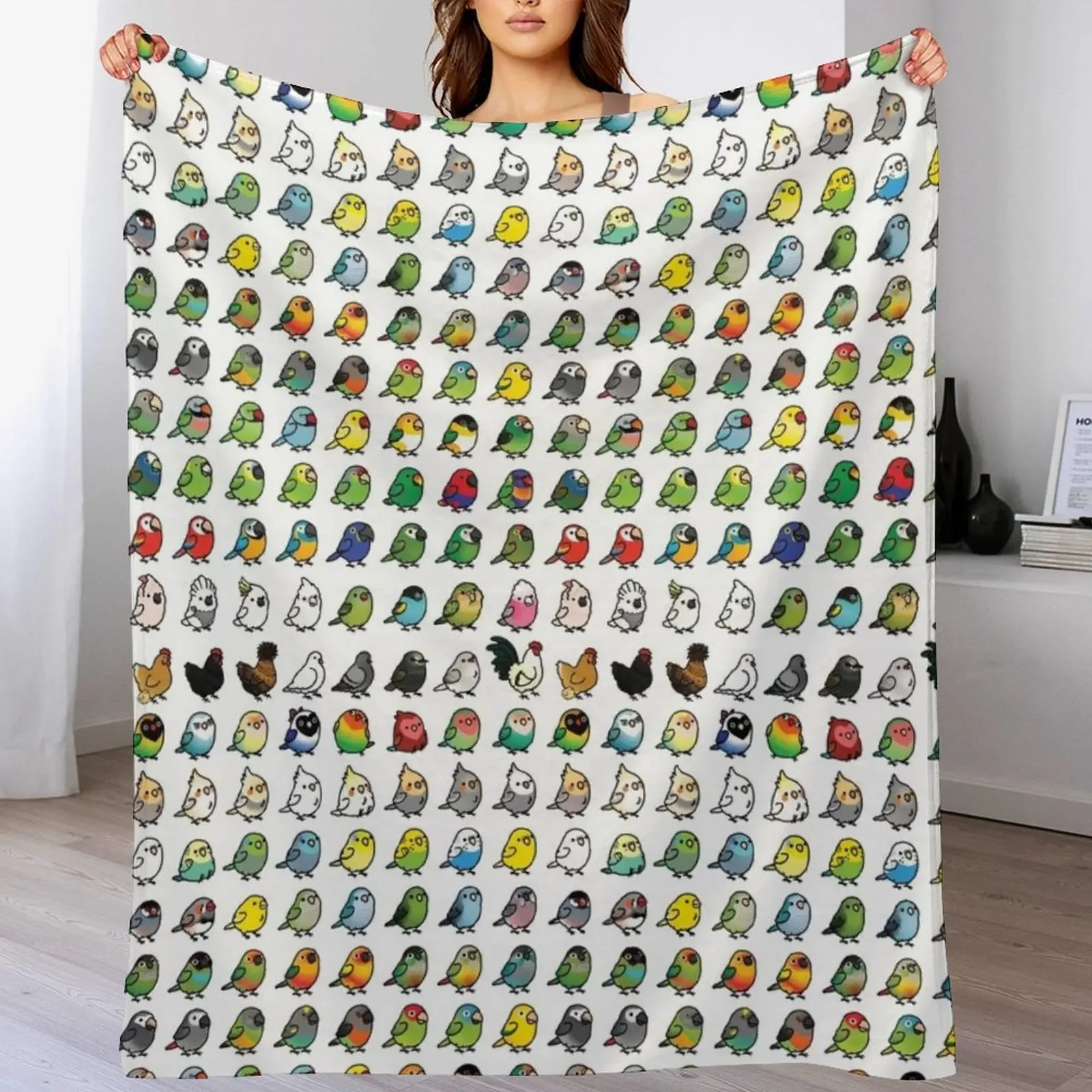 

New Everybirdy Collection Throw Blanket Versatile Cozy Throw Blanket for All Occasions