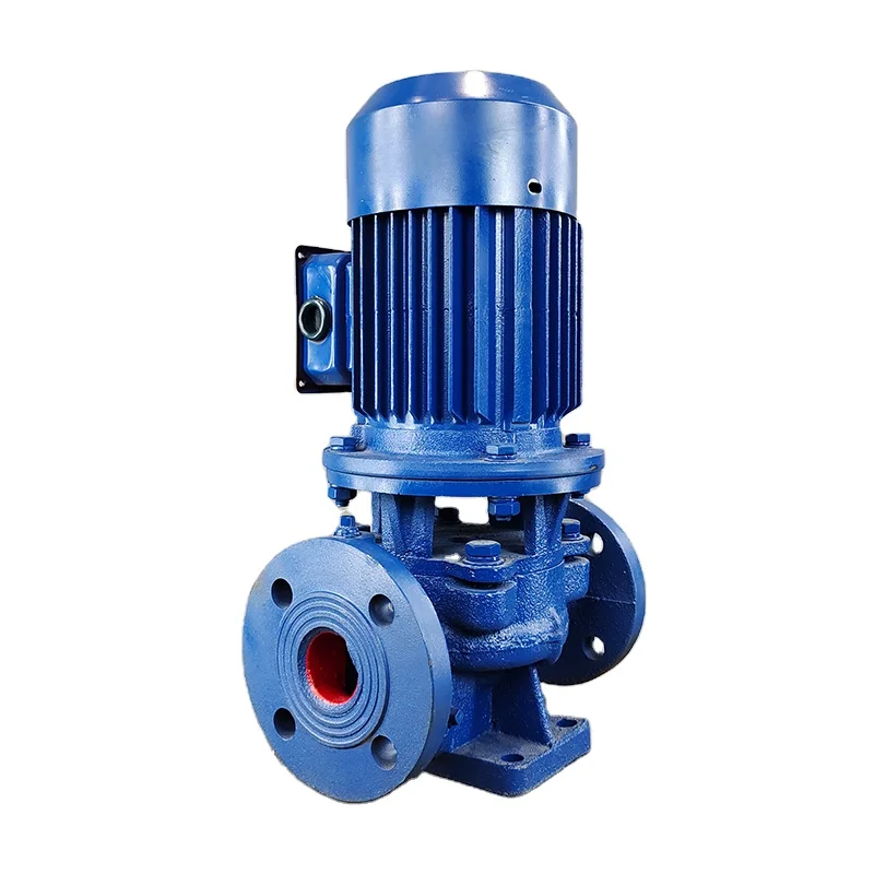 Vertical inline water pump long distance water transfer industrial water booster pump