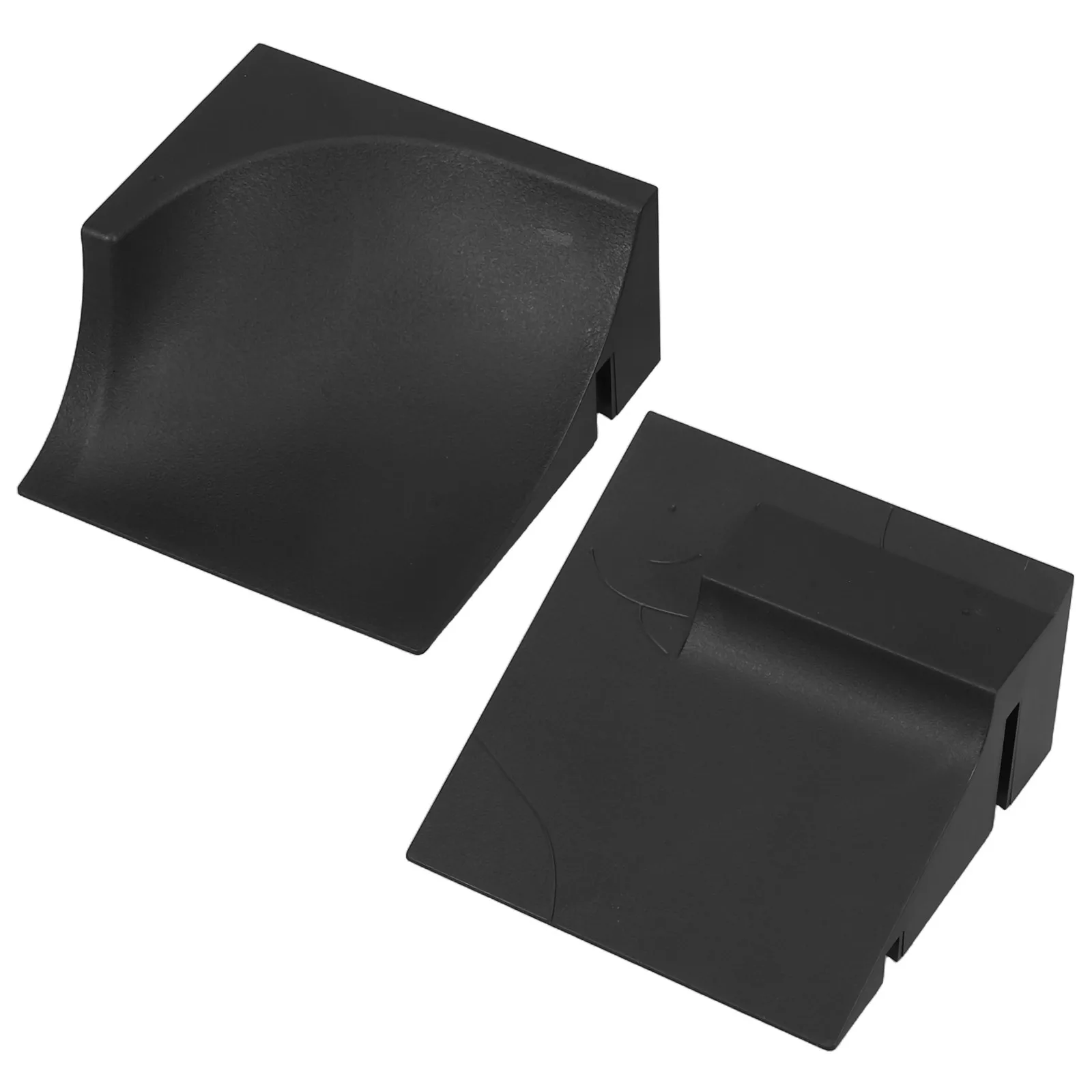 Obstacles de touche, petite rampe de Skateboard en plastique, accessoires de scène de pont de Skatepark, accessoires d'entraînement interactifs pour adultes, 2 pièces