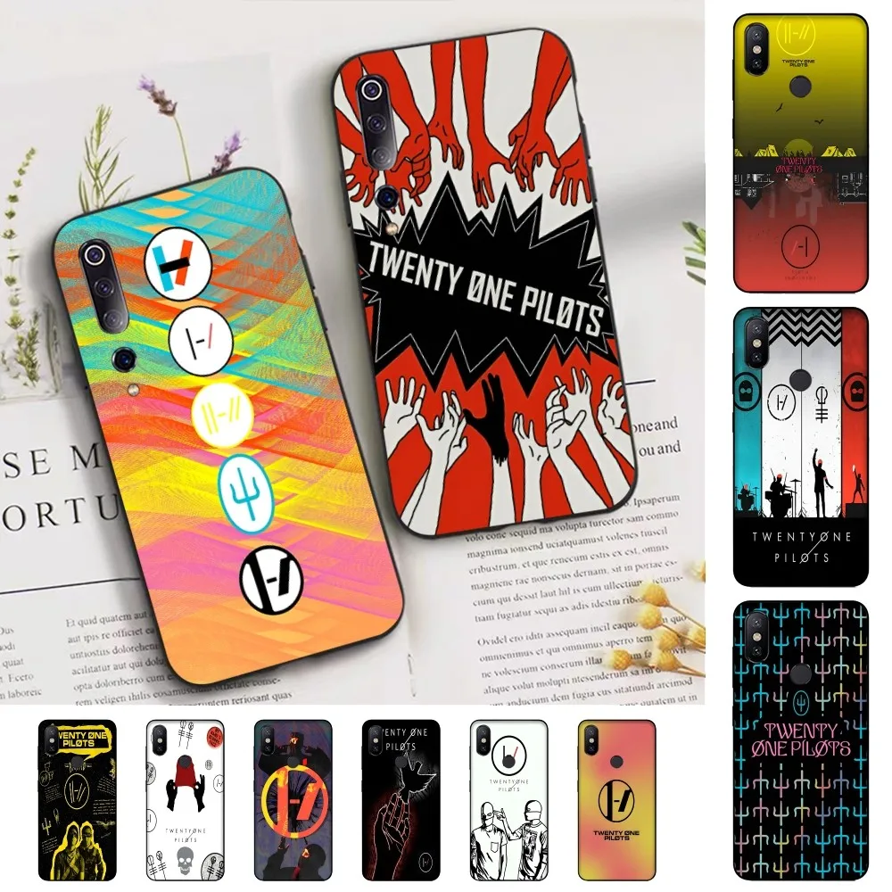 T-Twenty One Pilots Phone Case For Xiaomi Mi 5X 8 9 10 11 12 Lite Pro 10T PocoX3pro PocoM3 Note 10 Pro Lite