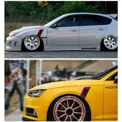 Car wheel brow decorative sticker personality SPORT leaf board sticker scratches cover the body door anti-scratch sticker