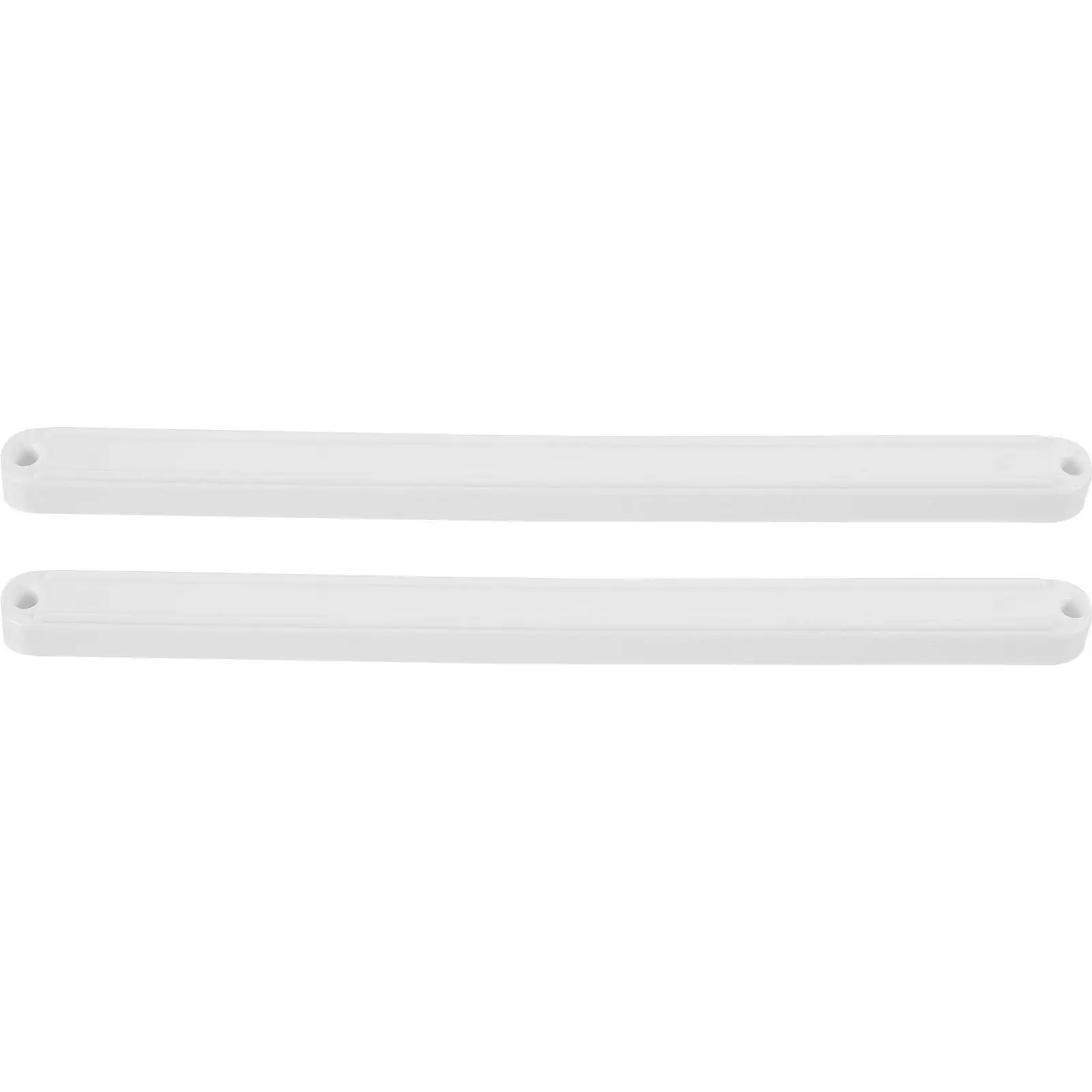 

Plastic Drawer Rails 235mm White Slides Bottom Mount Track Guide Durable Closet Furniture Keyboard Accessories