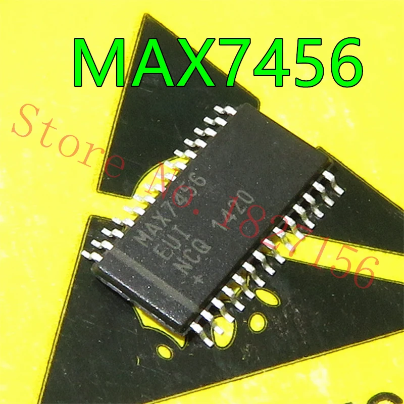 1pcs/lot MAX7456EUI SSOP28 MAX7456 SSOP In Stock   Single-Channel Monochrome On-Screen Display with Integrated EEPROM