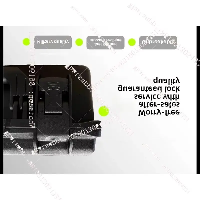 yuir Combination Storage Box 8 Microphone 8 Fanny Pack Microphone Fanny Pack Headwear Earphone Monitor Performance Plastic
