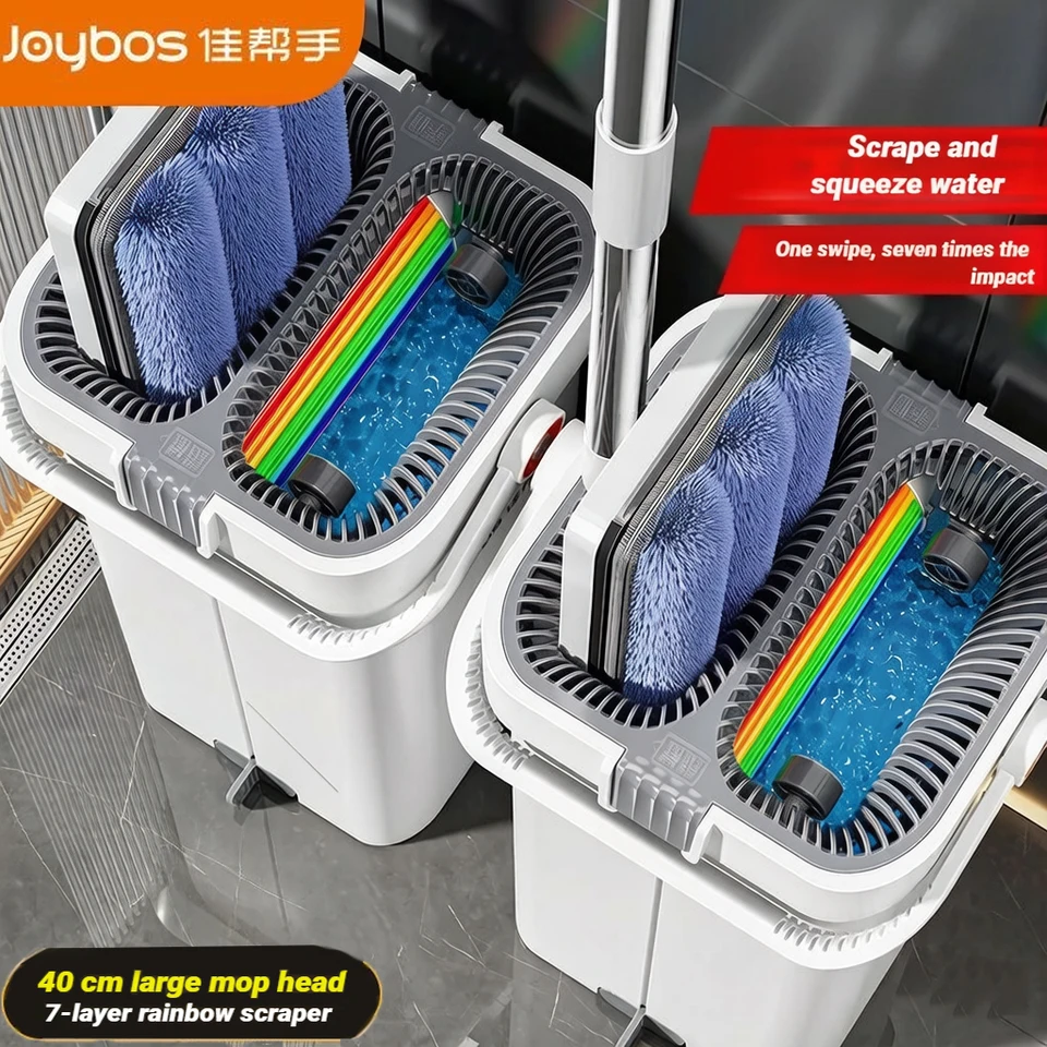 Balai Serpillère Rotatif 360° Seau Séparateur | Grey-SmartClean™ - – Chayl Clean
