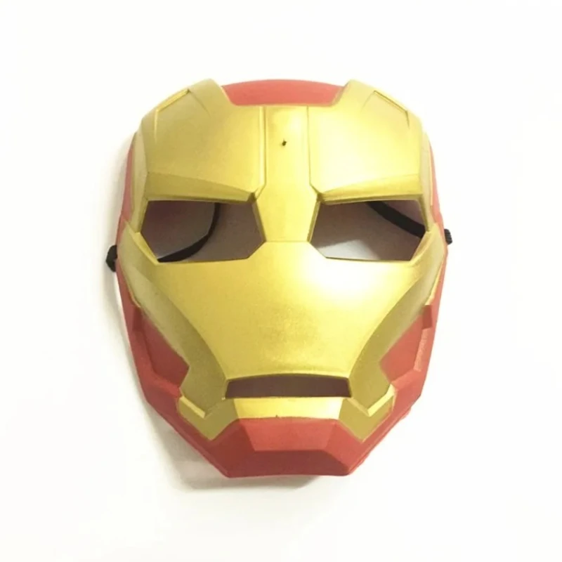 أطفال حجم قناع تأثيري اكسسوارات خارقة كابتن أمريكا هالك الرجل العنكبوت الرجل الحديدي قناع الأطفال عرض مسرحي زي الدعائم #5