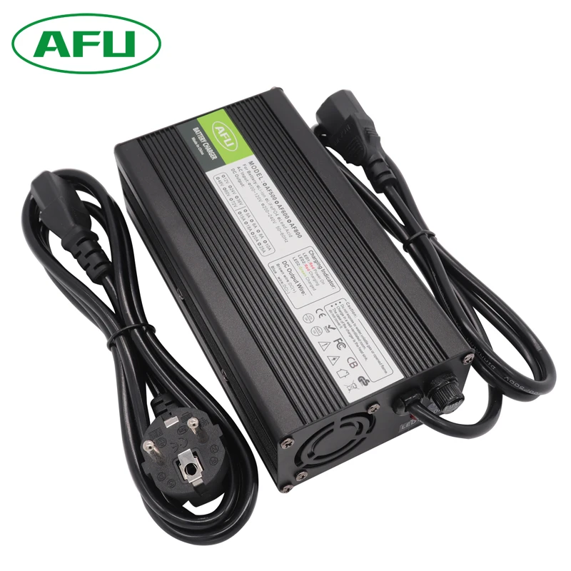 75.6V 5A Charger Smart Aluminum Case Is Suitable For 18S 66.6V Outdoor Lithium Ion Battery Safe And Stable