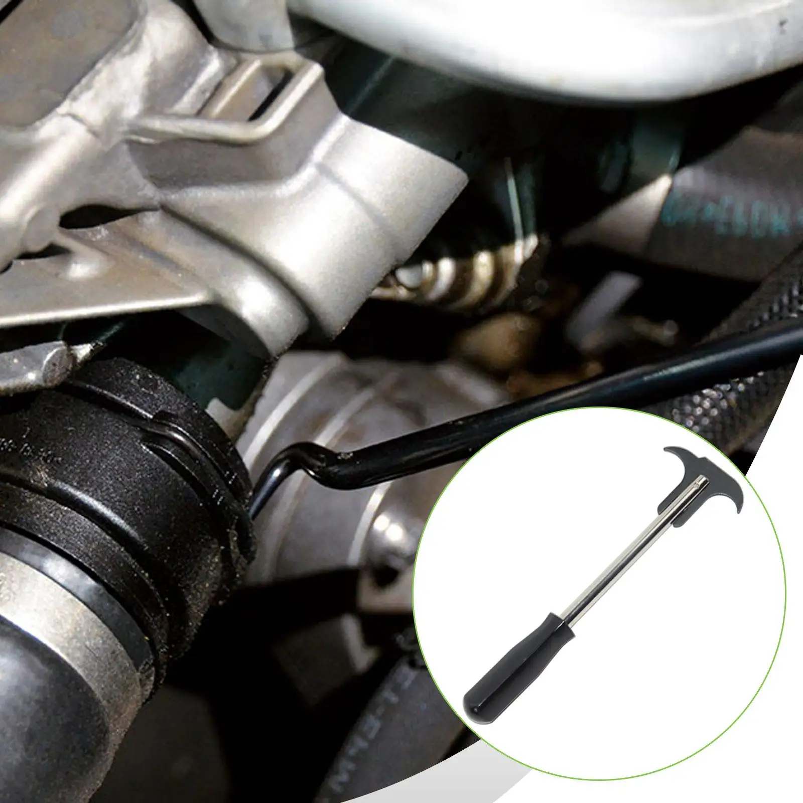 

Seal Puller Ergonomic Handle Double Hook Tips for Auto SUV Machine Repair