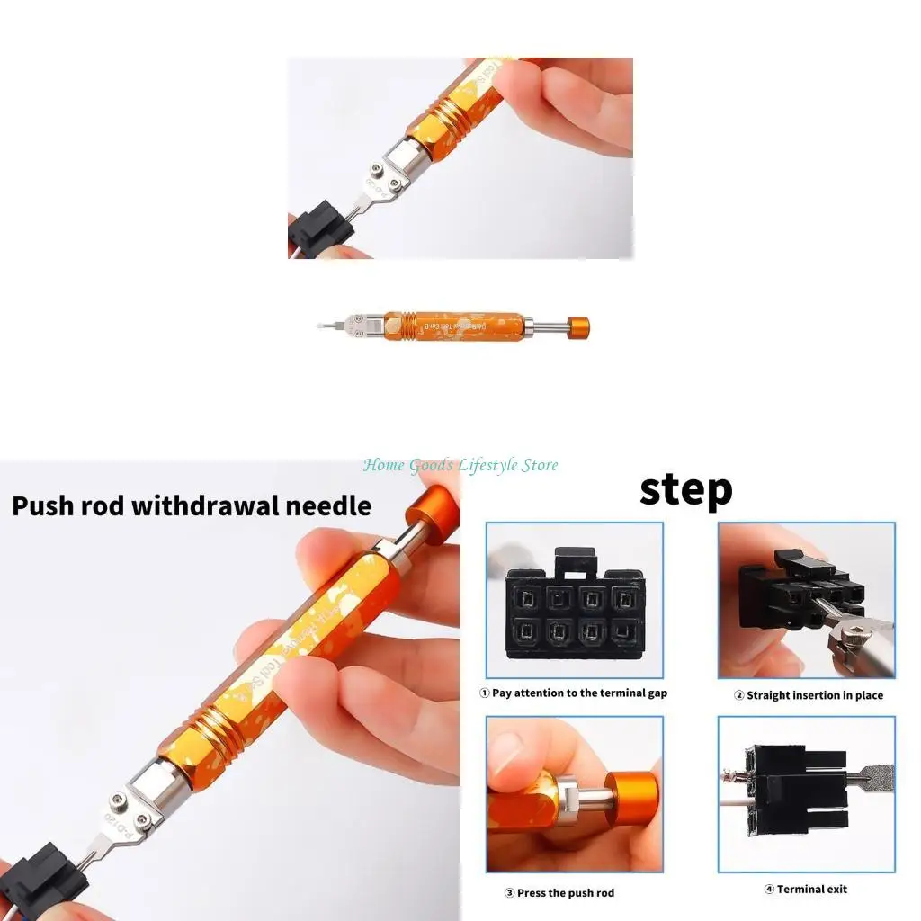 

E74E Essential Pin Extractors инструмент удаления для 5557 5559 компьютерных разъемов