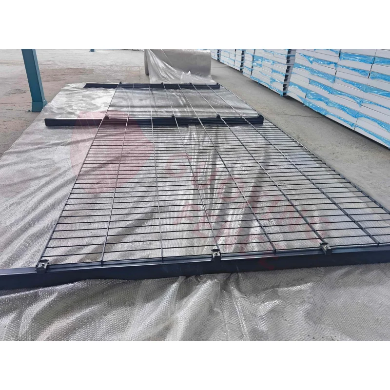 custom.Easily Assembled 2D Twin Wire 868/656 PVC Powder Coated Privacy Double Wire Mesh Fence