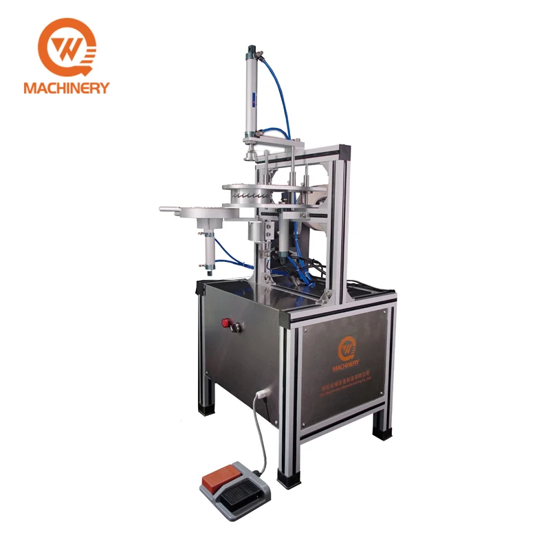 Semi Automatic Soap Pleated Wrapping Machine with Paper & Plastic Film Packaging Labeling Function for Small Scale Production