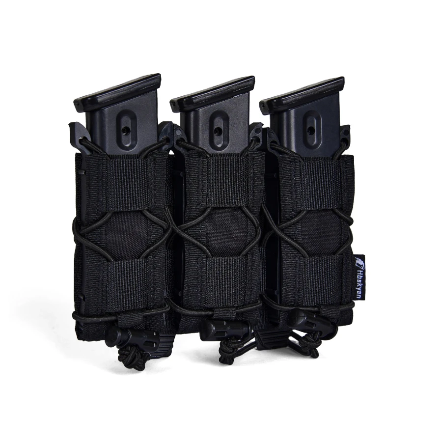 

Нейлоновая тройная тактическая лямка, 9 держателей для журналов, чехол для магазинов 9 мм, кобура для 3 журналов для калибров 9 мм/.40, тактический ремень 45 застежек