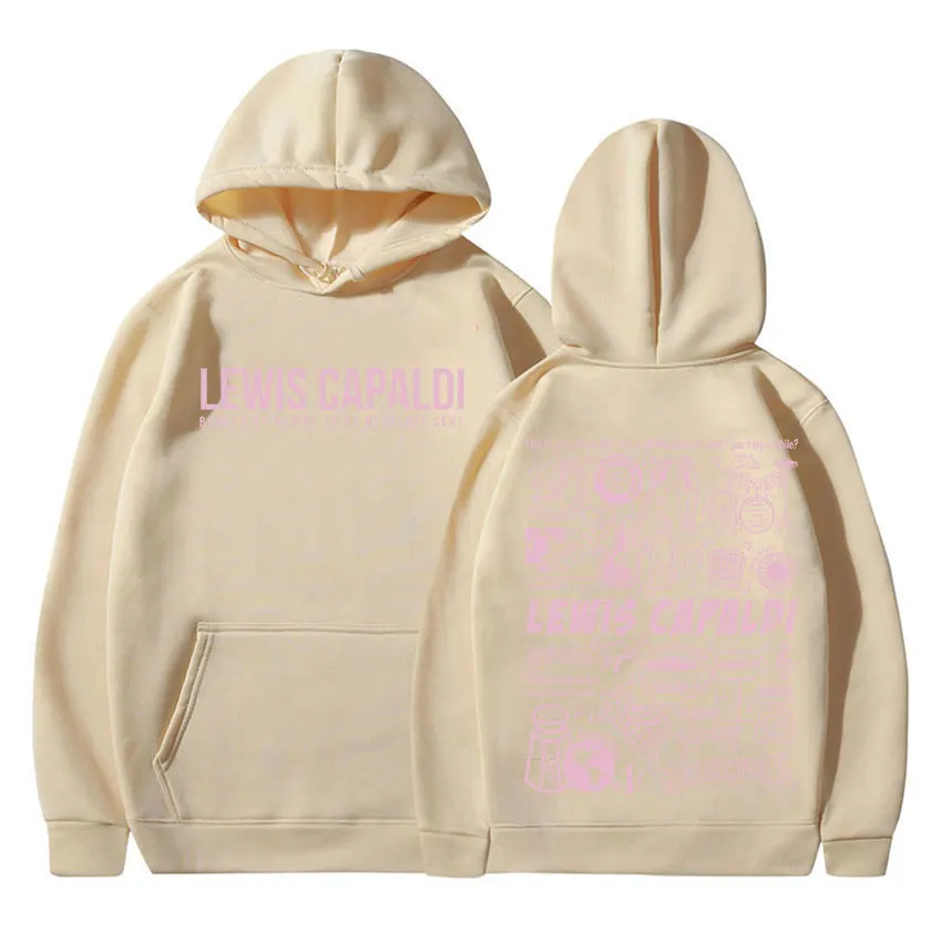 ألبوم المغني لويس كابالديس 2025 طباعة هوديي الرجال النساء الصوف الملابس البلوز البلوز عادية الخريف/الشتاء المتضخم هودي #5