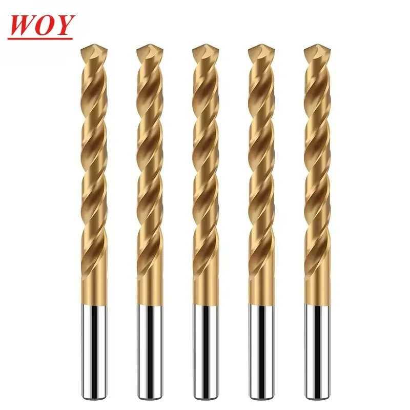 WOY Cobalt Twist Drill Bit M35 EX HSSCO HSSE Metal Aluminum Copper Stainless Steel Wood Hole Tool Titanium 1mm-13mm Set 5/10Pcs