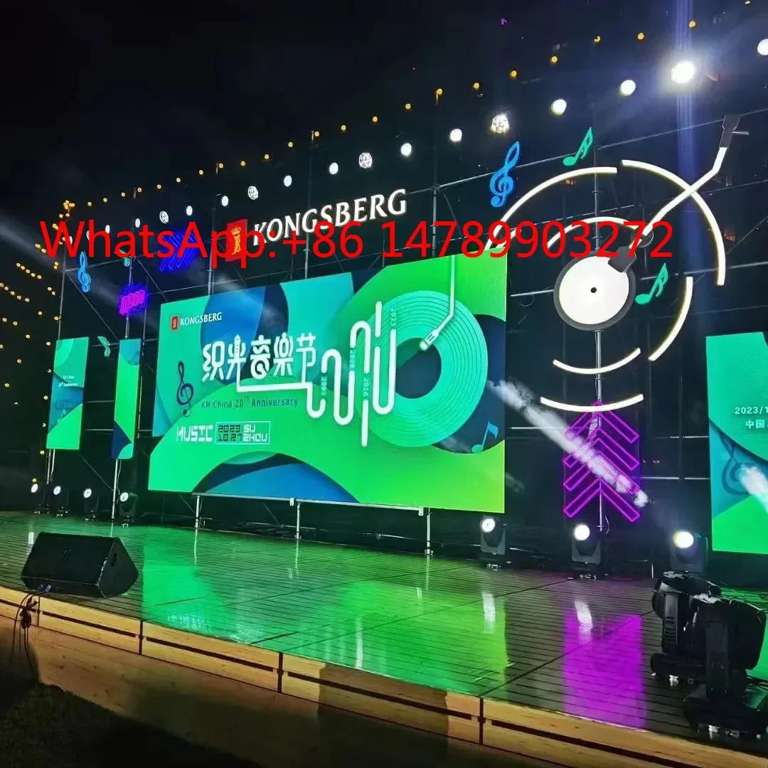 Turbine P4.81 Indoor Full Color Rental LED Video Wall SMD Stage Event Display Screen