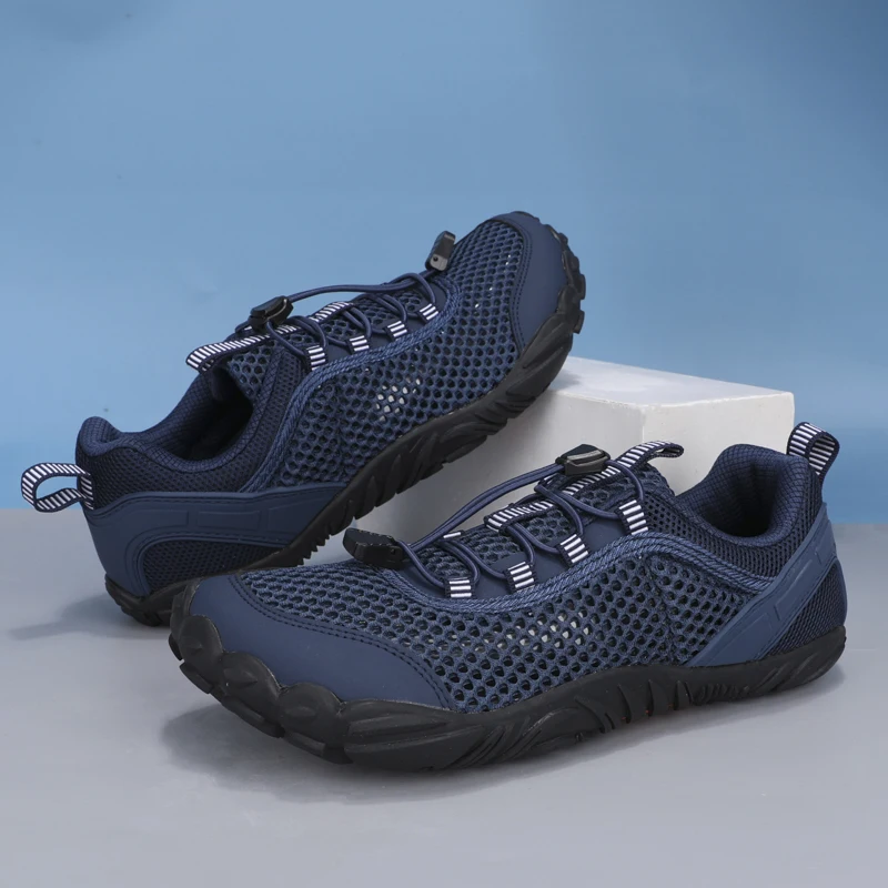 Unisex New Water Shoes Non-Slip Safety Lace Up Splashproof Forest Women Swimming Original Wading Shoes Fitness Walking Shoes