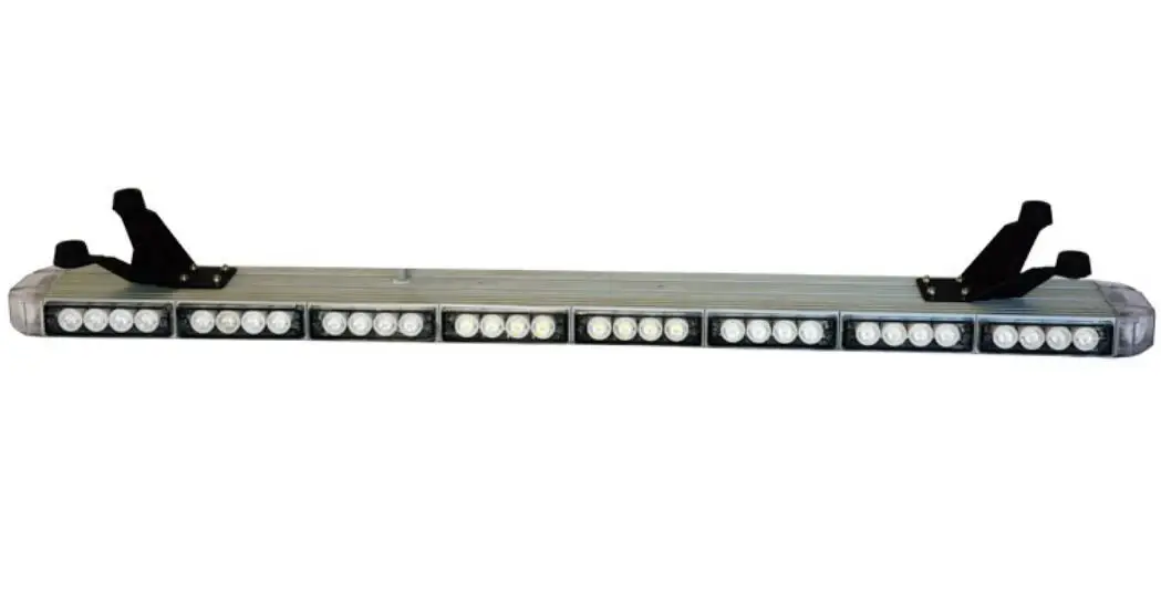 Barra de luz de advertencia delgada para techo de coche, carcasa de aleación de Zinc, luz de emergencia Led de 70W, luz estroboscópica de policía con controlador, impermeable, 39 pulgadas