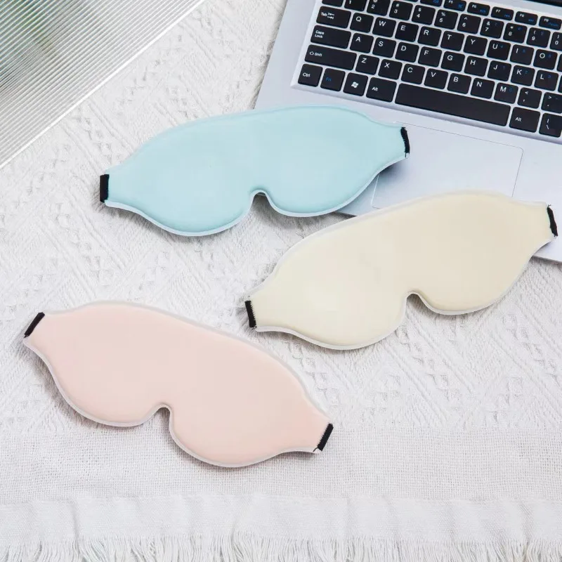 Travel Essential Sleeping Eye Mask Light Blocking Soft Blindfold Comfort Rest Cover for Home Office Nap Accessory