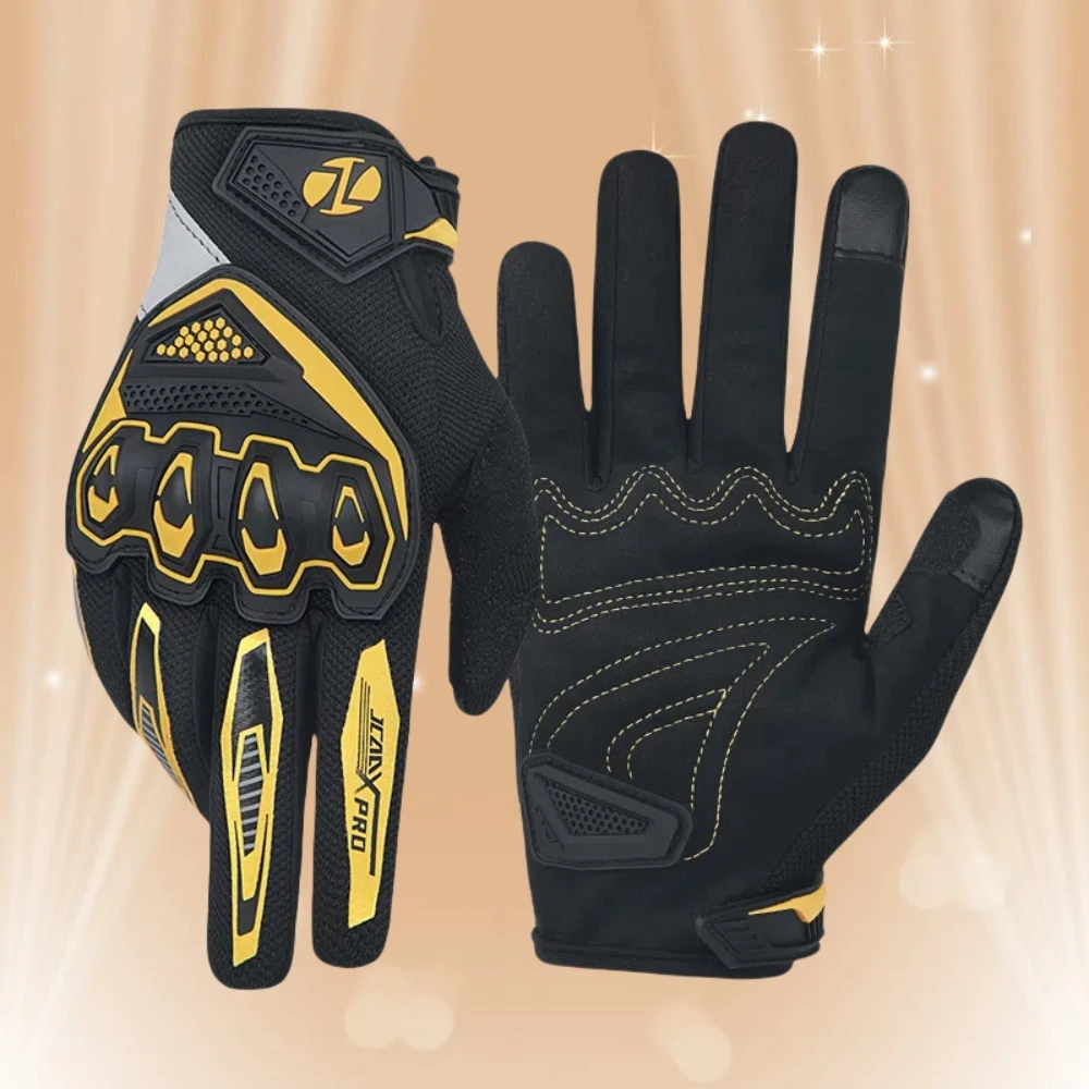 

Summer Motorcycle Gloves Breathable Full Finger Motorbike Riding Gloves Women Men Touch Screen Moto Outdoor Cycling Gloves