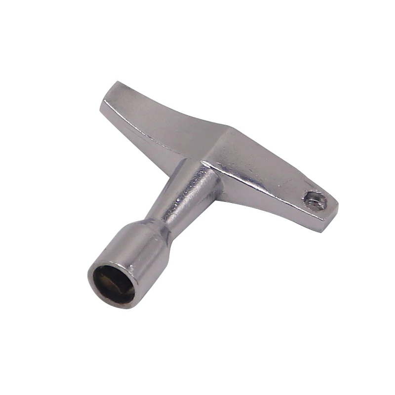 Aluminum Zinc Spanner Drum Set Screw Spanner Silver Color 1 Piece