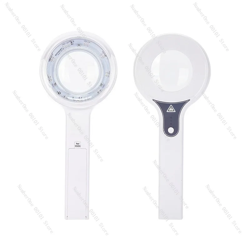 Rechargeable Wood lamp skin detector, cold light ultraviolet examination, professional skin inspection tool, factory direct