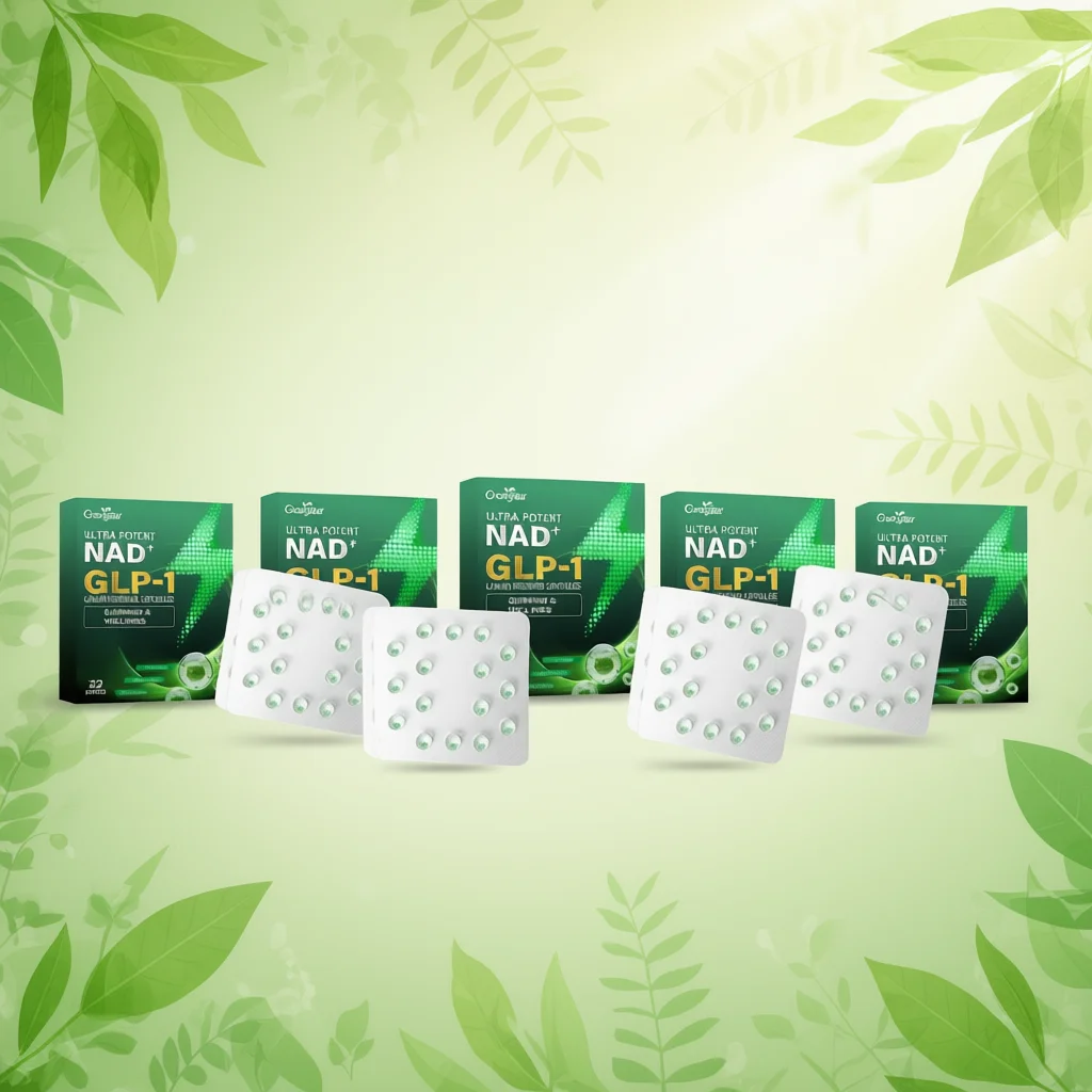 

160PCS NAD+ GLP-1 Slim Capsules | Liquid Burst Beads For Weight Loss & Digestion | Metabolism Booster | Body Wellness