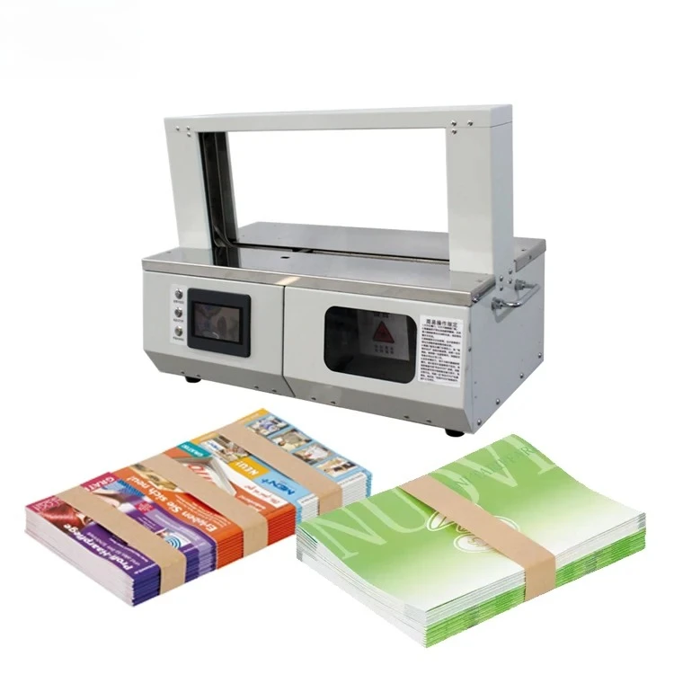 Factory Sales Automatic OPP /Paper Tape Banding Strapping Machine