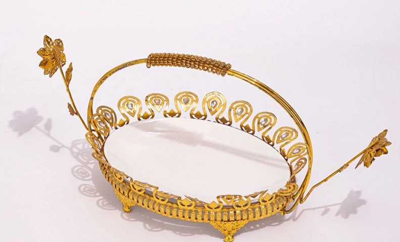 طبق فاكهة إبداعي ذو إحساس متقدم، طاولة قهوة منزلية بسيطة لغرفة المعيشة، طبق كعك، شاي فاخر بعد الظهر #5