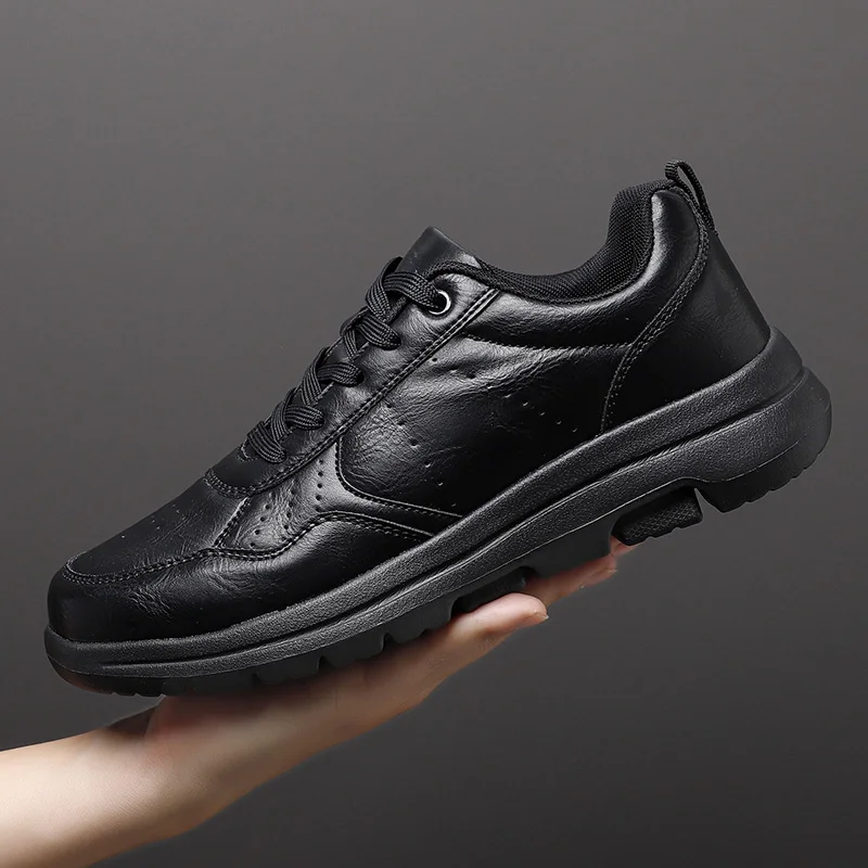 Men Shoes Sneakers Trend Casual Shoes Breathable Leisure Male Sneakers Men Non-slip Footwear Men Leather Shoes