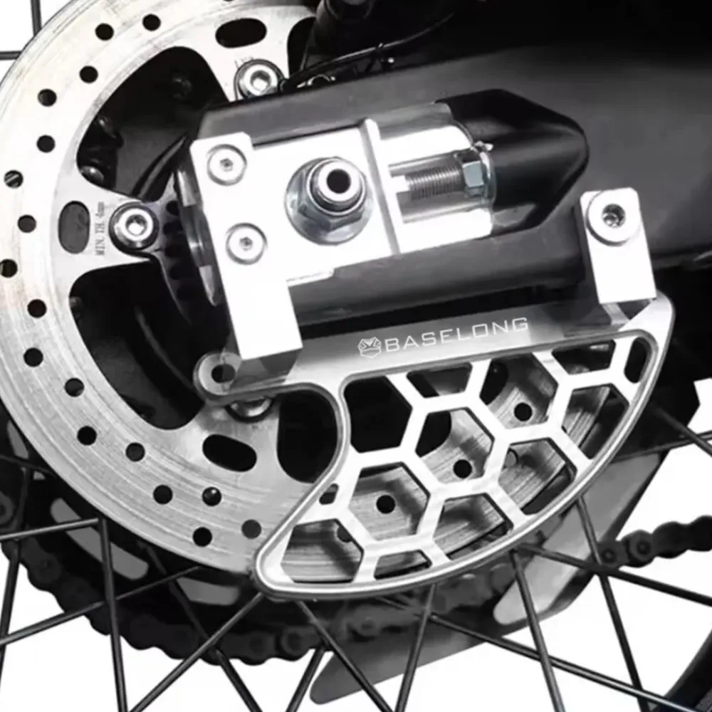 Rear Brake Disc Guared Potector Potection 2025 2026 450MT For CFMOTO CF MOTO 450 MT 2024-2026 Motorcycle Aluminium Accessories
