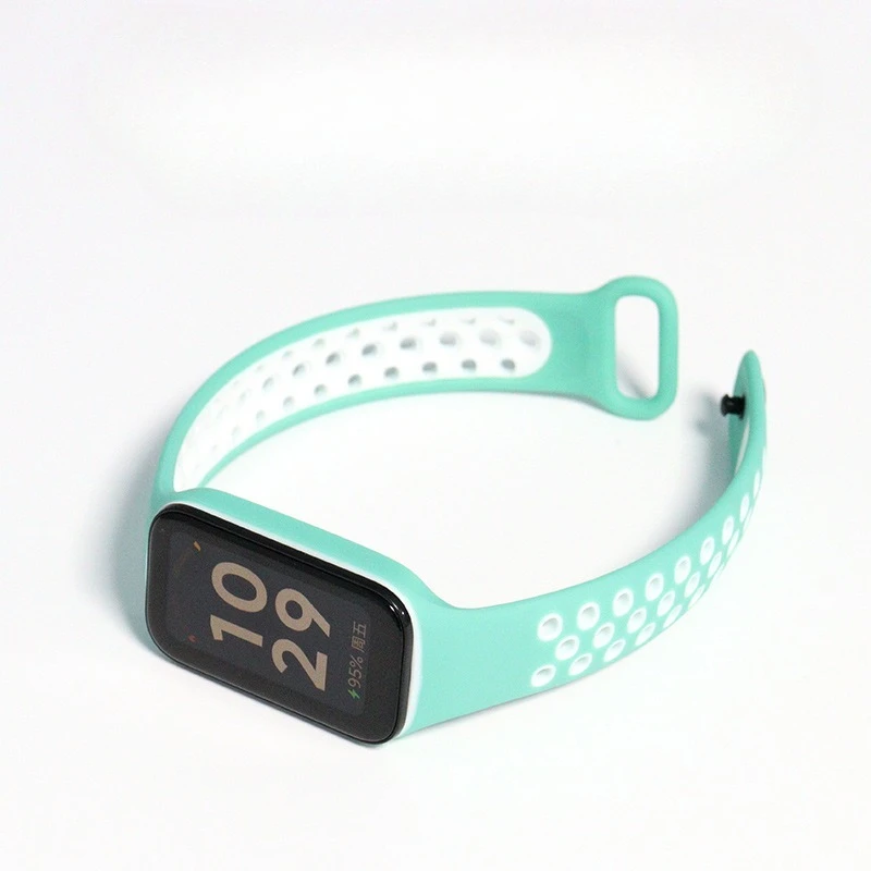 通気性のあるツートンカラーのシリコンストラップスーツ Redmi Watch Band2 ツートンカラーのシリコンリストバンドストラップ