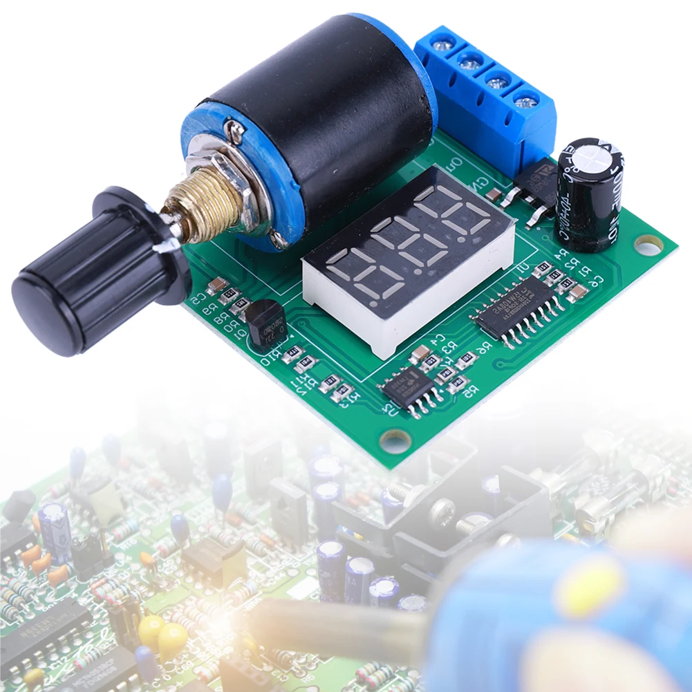 DC 12V 24V 4-20mA Digital Signal Generator Module Board 3-Digit Display Digital Signal Generator Module for Signal Source