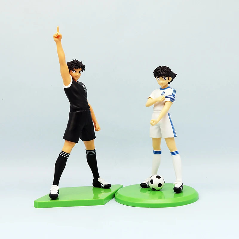 Anime Captain Tsubasa Figurine Wakabayashi Genzo Ozora Tsubasa Action Figures 18cm PVC Collection Model Toys Birthday Gifts